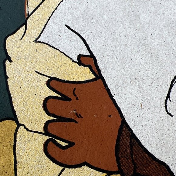 VTG 1978 Lord of the Rings CORK Bulletin Board 23” x 11.4” Aragorn Legolas READ - Picture 14 of 16